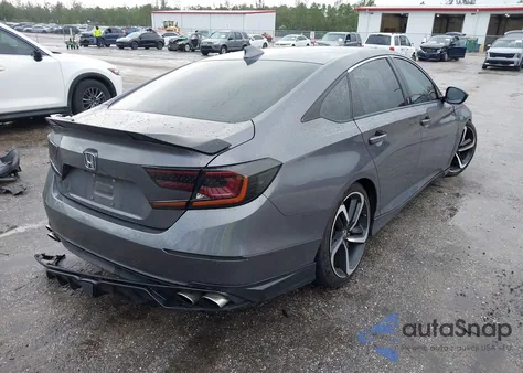 2018 Honda Accord Sport из США, поврежденный, VIN 1HGCV1F34JA218803